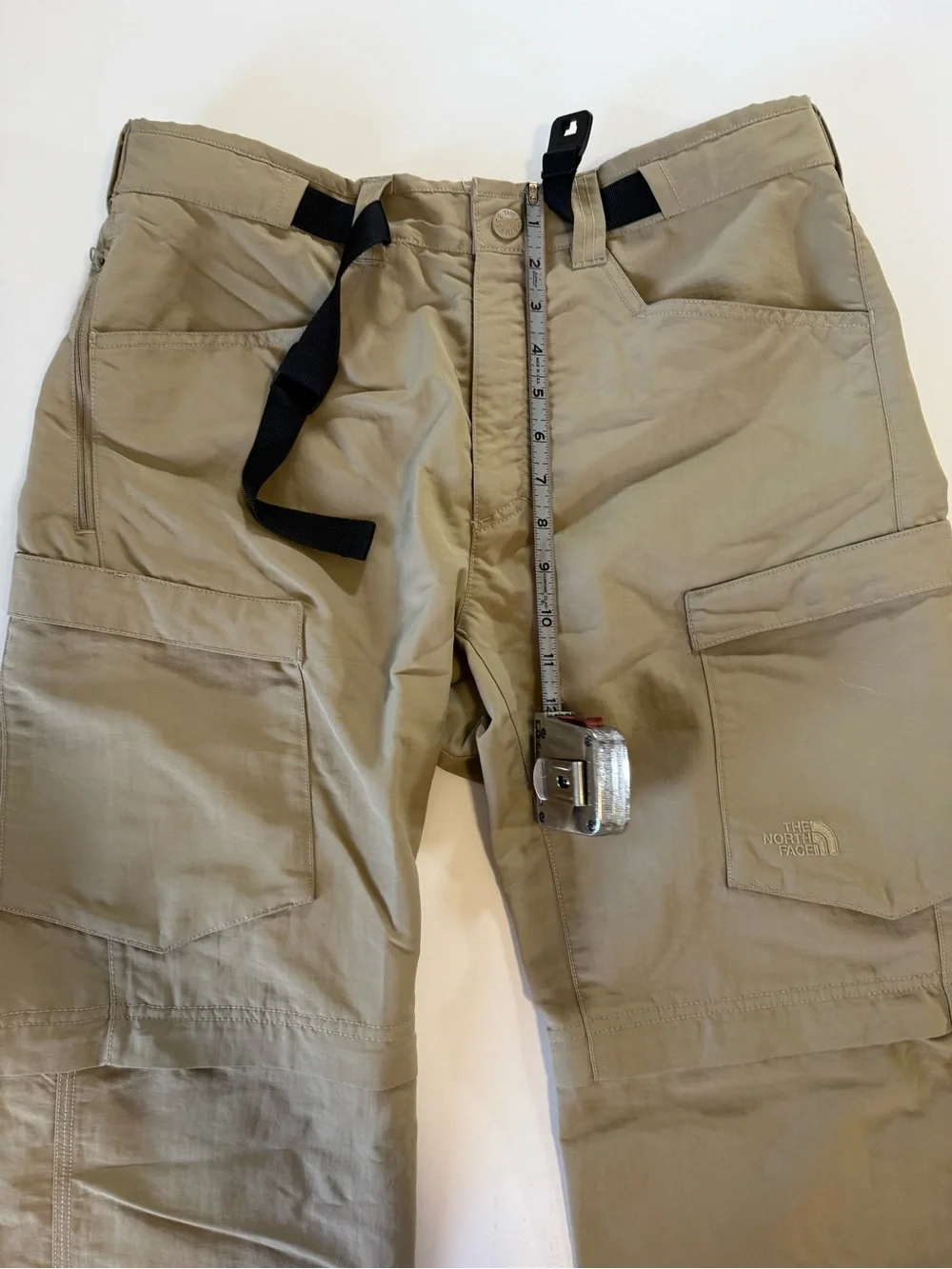 The North Face Men’s Convertible Hiking Cargo Pants Tan Khaki Gorpcore Sz 34